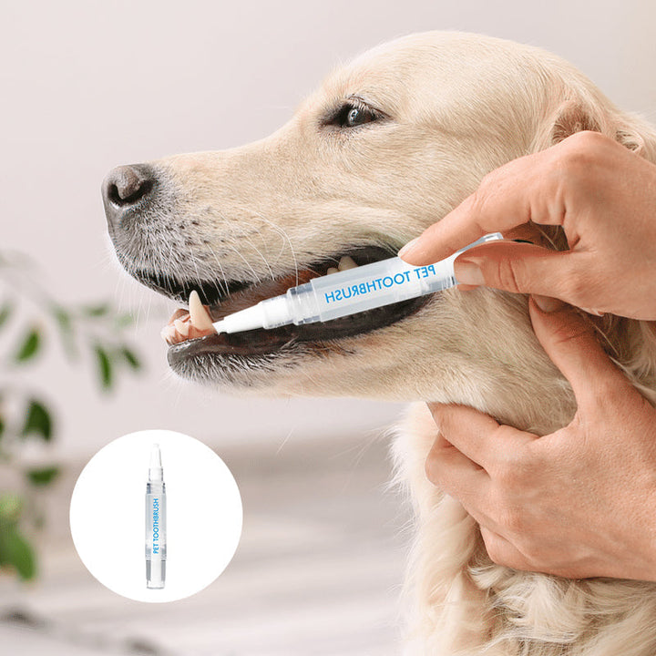 Tandenborstel pen die frisse adem garandeert en bijdraagt aan een gezond dierengebit voor huisdieren.
