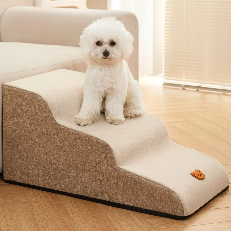 Stevige dierentrap met anti-slip treden, biedt comfort en veiligheid voor je huisdier.