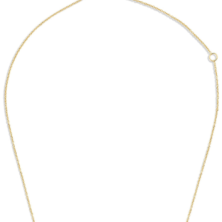 Stijlvolle gouden halsketting voor dames met subtiele hartjes. Een trendy accessoire en liefdevol sieraad.