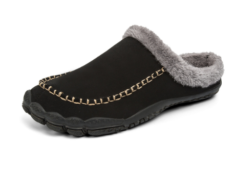 Warme herensloffen voor koude voeten, geniet van comfort en luxe thuis in de winter.