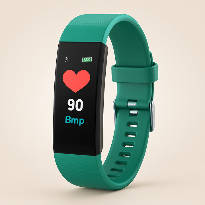 Elegant slimhorloge voor ouderen, met functies voor gezondheidsmonitoring en fitness. Makkelijk draagbaar gemak.