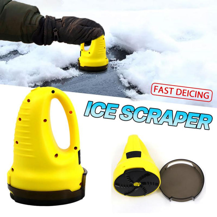 Onmisbare auto-accessoire: verwarmde ontdooier voor de voorruit, klaar voor de koude wintermaanden.