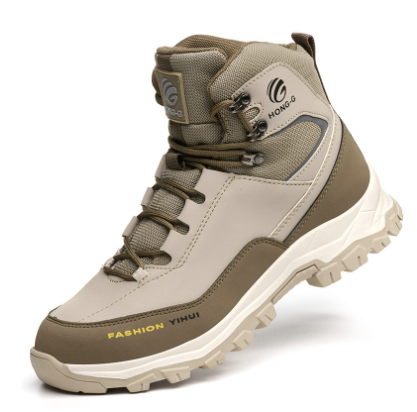 Comfortabele dames winterlaarzen voor wandelen. High-top model met warme voering en antislip, perfect voor koude dagen.