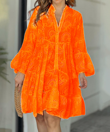 Comfortabele MaesDress I minijurk voor dames, ideaal voor zomerse dagen, veelzijdig en stijlvol met korte mouwen.