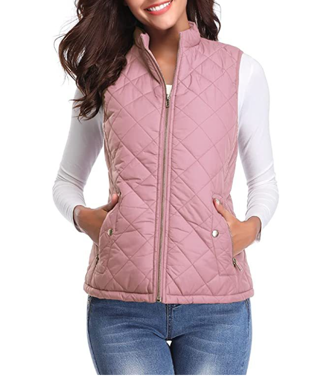 Licht gewatteerde Lara dames bodywarmer, stijlvol en comfortabel voor lente/herfst.