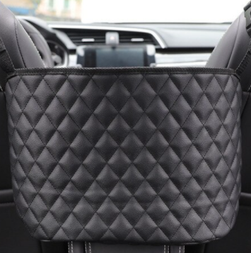 Luxe universele auto organizer van PU leer voor een opgeruimd auto interieur en handige opslag.