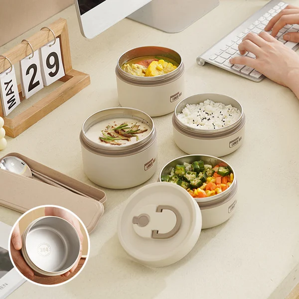 Houd je maaltijden langer vers met deze waterdichte thermische lunchbox. Perfecte isolatie voor elke maaltijdcontainer.