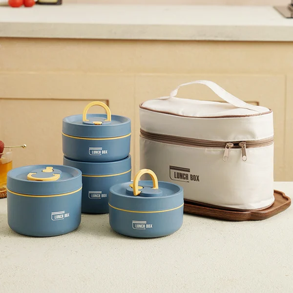 Aurora wonen waterdichte thermische lunchbox; lekvrij, isolerend en duurzaam. De ideale bento box voor elke dag.