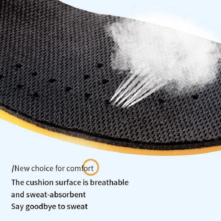 Comfortabele siliconen inlegzolen die demping bieden en zorgen voor extra lengte, ideaal voor dagelijks gebruik.
