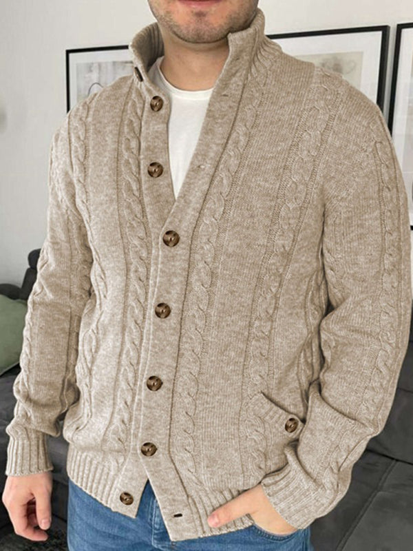 Tijdloos beige heren vest, elegant design, all-season draagbaar, voegt klasse toe aan elke herenoutfit.