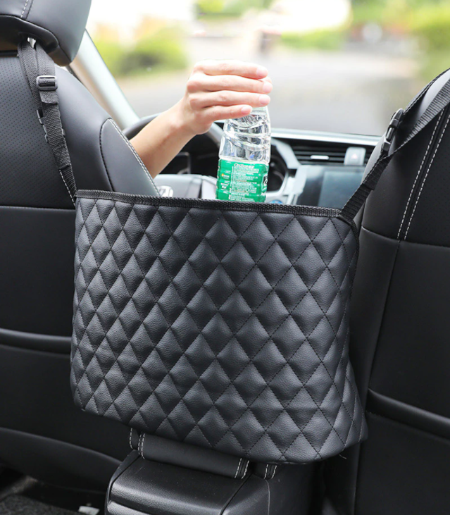 Universele leren auto organizer voor veilige opslag en een nette auto, onmisbaar auto accessoire.