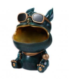 Multifunctionele dieren hars opberger: leuk cadeau, ideaal voor sleutels, sieraden of kleine spulletjes.