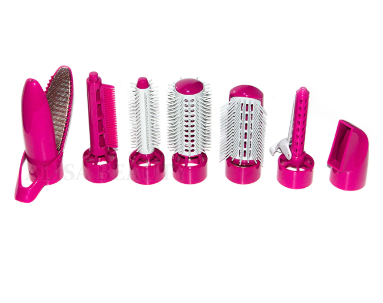 Dames 7-in-1 stylingtool als stijltang voor glad, glanzend steil haar. Creëer snel een strak en verzorgd kapsel.