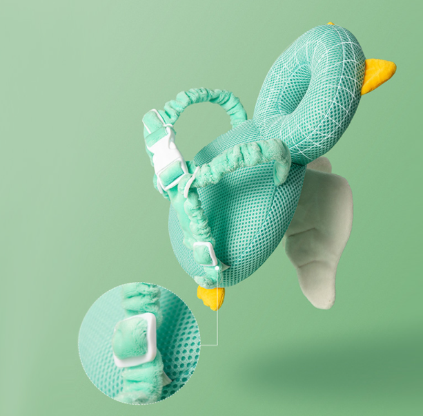 Hoofdbeschermer voor baby's, ideaal voor kruipende kinderen. Beschermt tegen stoten en vallen. Veilig en zacht.