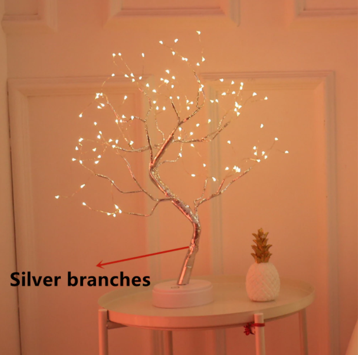 FairyTree nachtlampje als rustgevende verlichting voor de slaapkamer, een uniek en decoratief ledlampje.