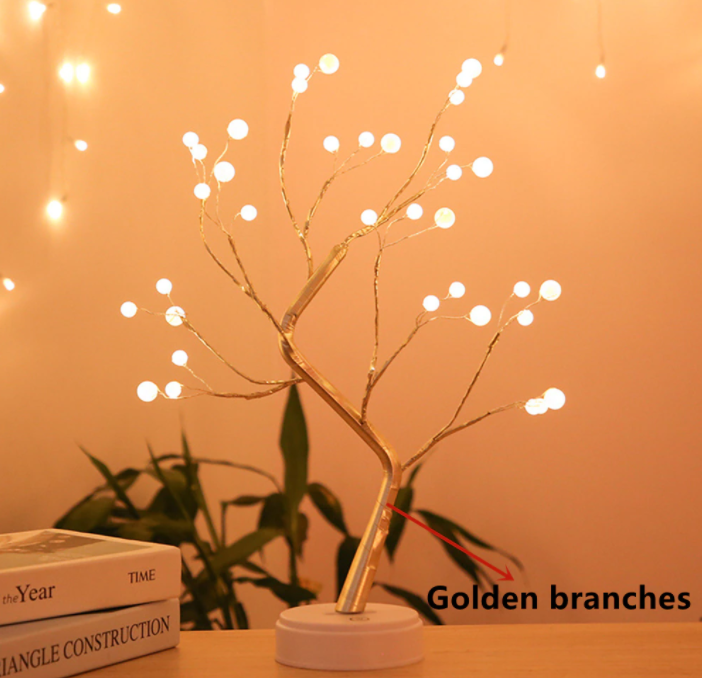 Decoratief FairyTree sfeerlampje, ideaal cadeau. Rustgevende LED verlichting voor elke woonkamer of slaapkamer.