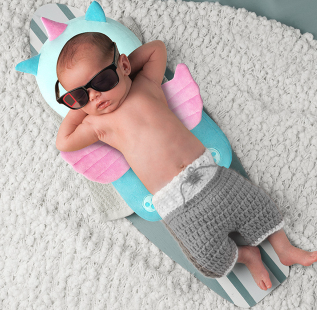 Dieren-thema baby hoofdbeschermer kussen; schattige en veilige oplossing voor actieve peuters. Voorkomt blessures.