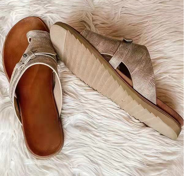 Dames zomersandalen met ergonomisch voetbed voor maximale steun en comfort bij diverse voetklachten.