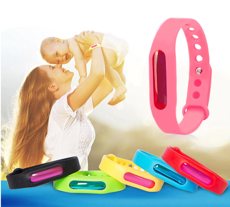 Beschermende muggenarmband voor kinderen. Garandeert een jeukvrije zomer, perfect voor speeltijd buiten.