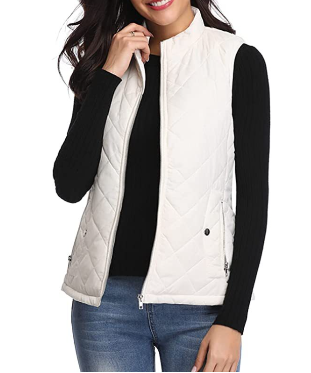 Trendy Lara dames bodywarmer, lichtgewicht en gewatteerd, voor een modieuze en comfortabele look.
