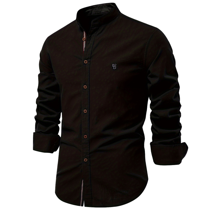Stijlvol casual heren overhemd, perfect voor smart casual of zakelijke gelegenheden, comfortabele pasvorm.