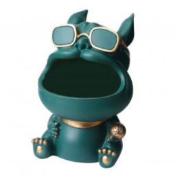 Speelse dieren decoratie van hars: praktische opbergers voor thuis, een uniek cadeau en woonaccessoire.