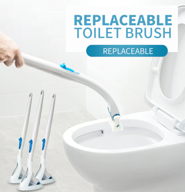 Non-woven wegwerp toiletborstelkop reinigt grondig en hygiënisch. Perfect voor een stralend schoon toilet.