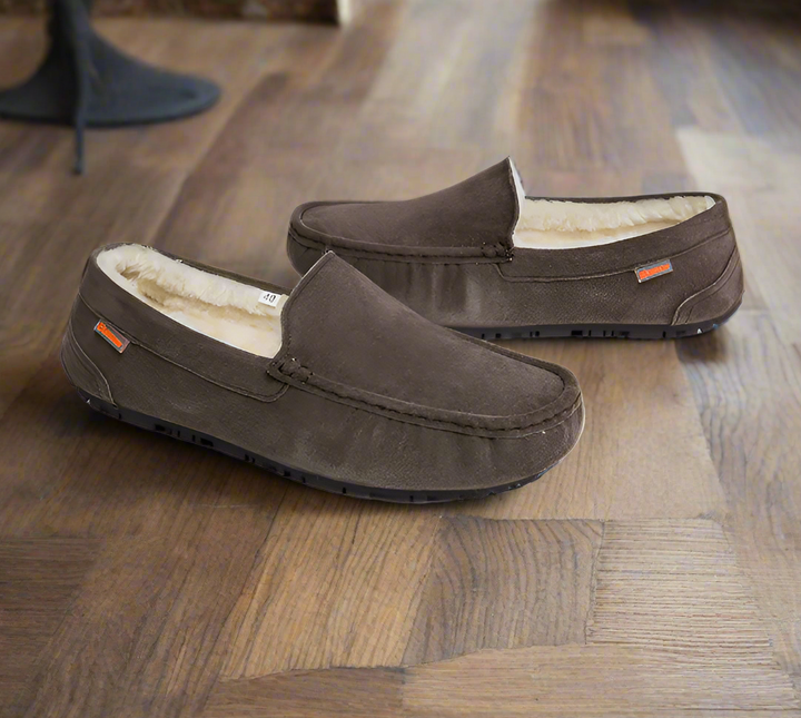 Stijlvolle heren pantoffels Joris voor ultiem comfort en ontspanning als loungewear.