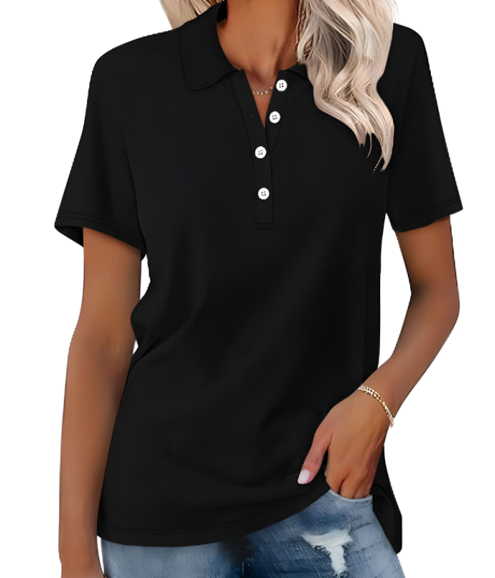 Duurzaam dames poloshirt Nova, ideaal voor zakelijke of casual dameskleding en zomerkleding.