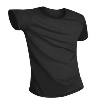 Man beweegt in sneldrogend heren T-shirt. Geschikt voor outdoor en blijft vlekvrij tijdens sport.