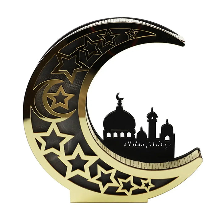 Unieke maan LED lamp, prachtig cadeau voor Ramadan, Eid of andere feesten. Voegt warme sfeer toe.