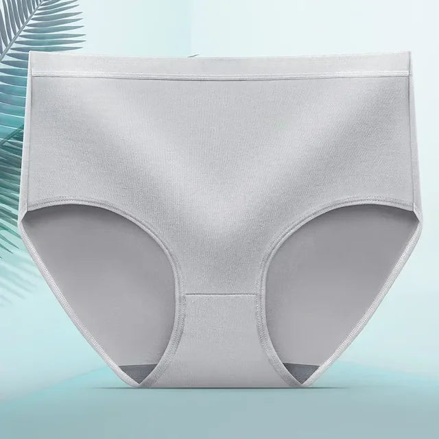 Katoen-spandex anti-lek ondergoed dames, biedt zachte ondersteuning en betrouwbare lekbescherming.
