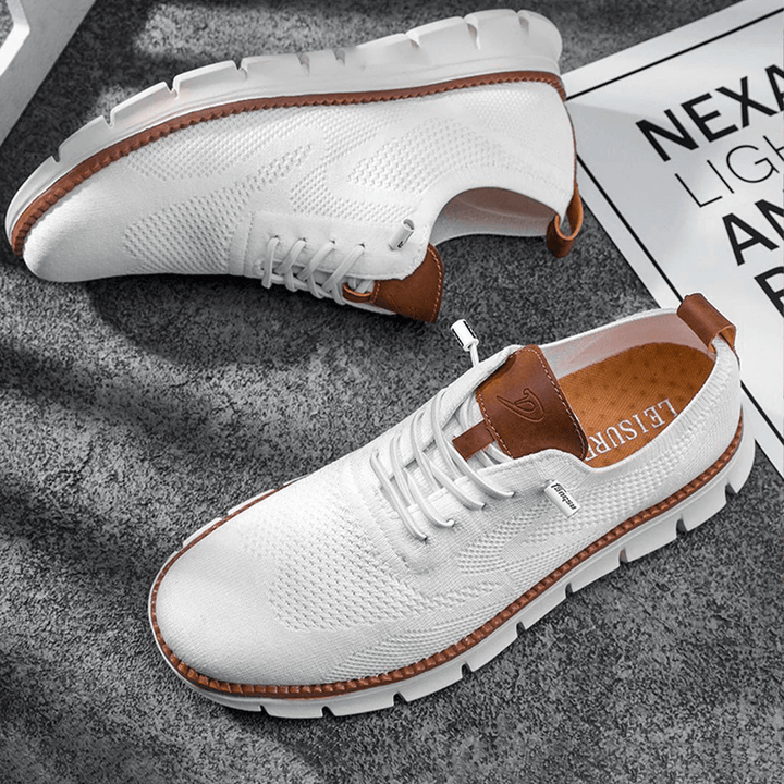 Moderne Elias herenschoenen van vegan leer, duurzaam en comfortabel voor de milieubewuste man.