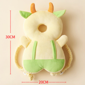 Comfortabel en veilig hoofdbeschermer kussen voor baby's. Ideaal voor kruipen, staan en de eerste stapjes. Optimale bescherming.