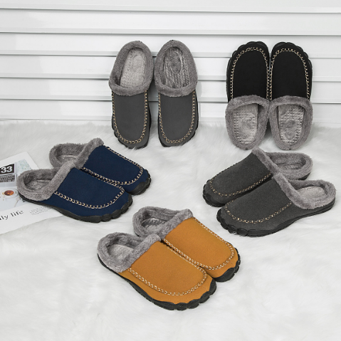 Luxe heren pantoffels voor ultiem comfort en warmte; ideaal als cadeau voor de man.