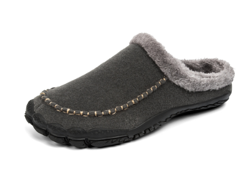 Warme heren sloffen met een comfortabele pasvorm, perfect voor ontspanning thuis.