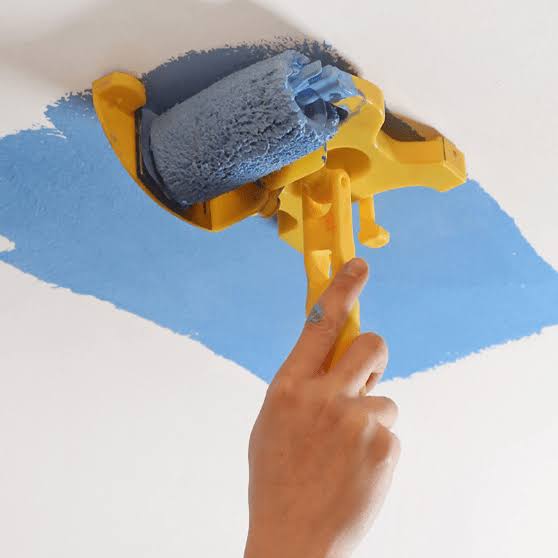 Precisie schilderhulpmiddel: randverfroller voor professionele, scherpe lijnen en randen bij het renoveren.