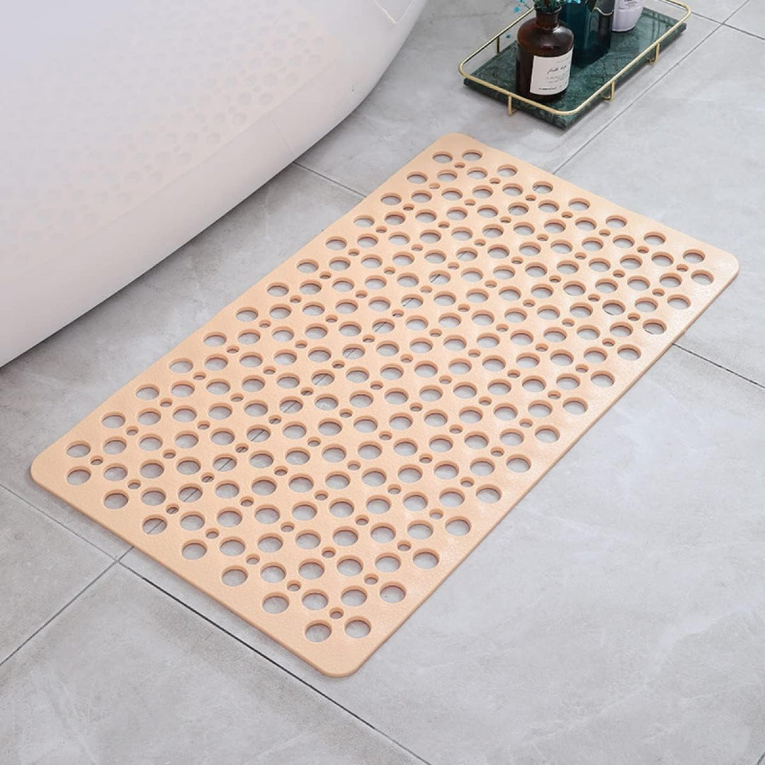 Sneldrogende antislip badmat met zuignappen. Perfect voor veiligheid en hygiëne in elke moderne badkamer.
