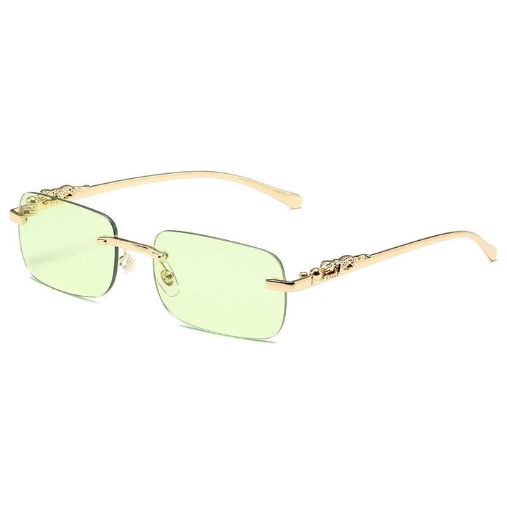 Heren vintage zonnebril met vierkant montuur en ontspiegelde glazen voor tijdloze stijl en optimale UV-bescherming.