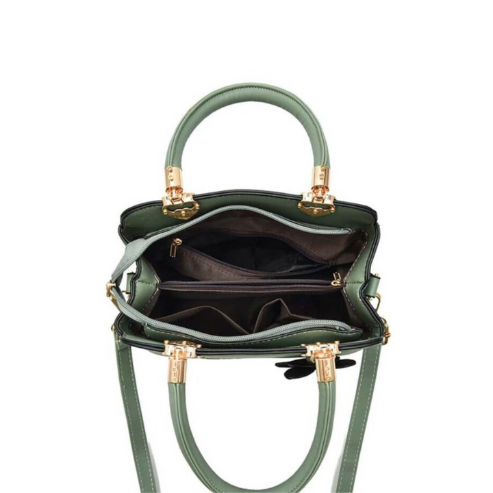 Modieuze Flora crossbody tas voor dames, ideaal als elegante accessoire met borduurwerk.