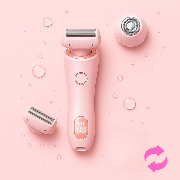 Dames intimscheerapparaat, elektrische bikini trimmer voor zijdezachte huid.