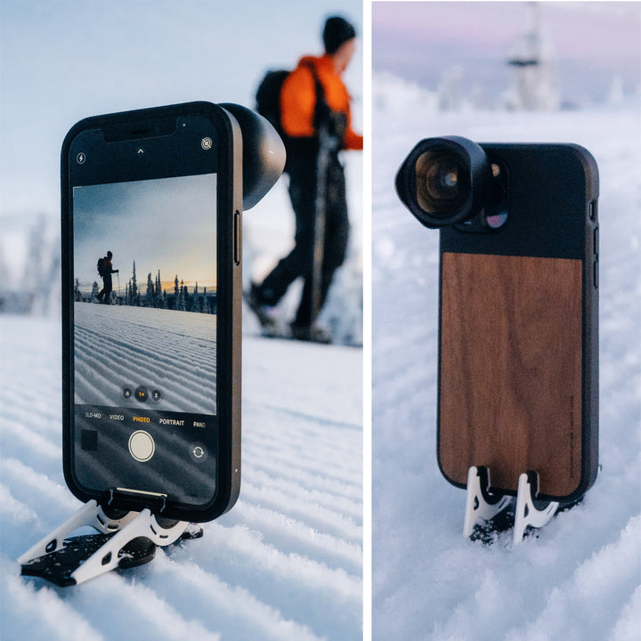 Reisvriendelijk telefoonstatief, onmisbaar voor avonturiers, vakantiefoto's en vloggen onderweg.