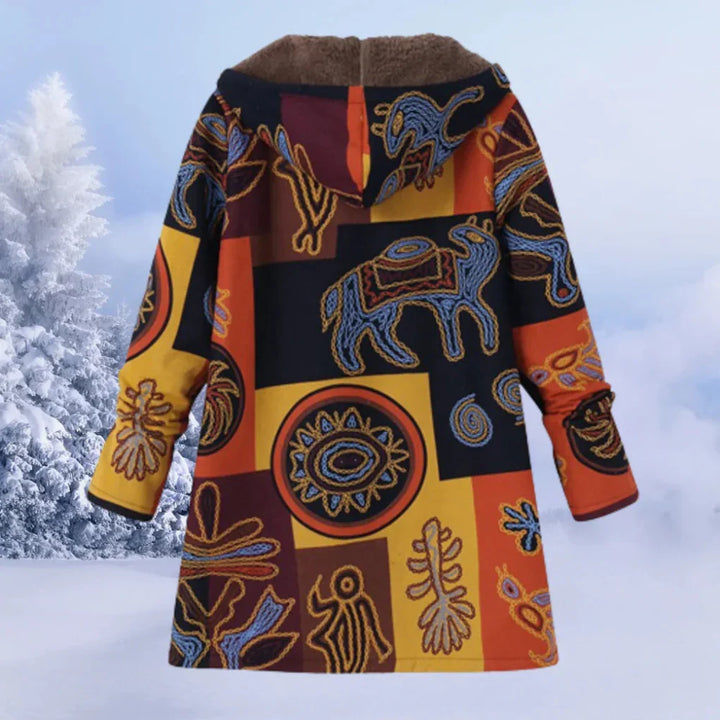 Veelzijdige damesjas, ideaal als herfstjas of winterjas; comfortabele laagjes bovenkleding voor outdoor.