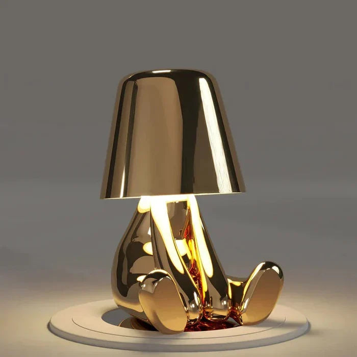 Sfeervolle LED tafellamp met dimfunctie. Draadloos en USB oplaadbaar. Ideaal voor elk interieur.