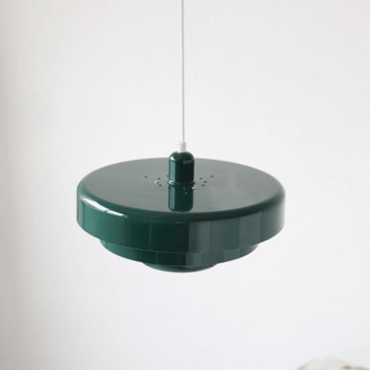 Driefase hanglamp met macaron tinten, perfect als eetkamer verlichting en designlamp.