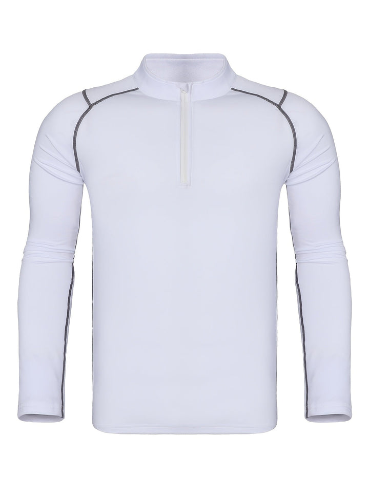 Lange mouw thermoshirt voor heren, biedt optimale warmte en bewegingsvrijheid tijdens sport.