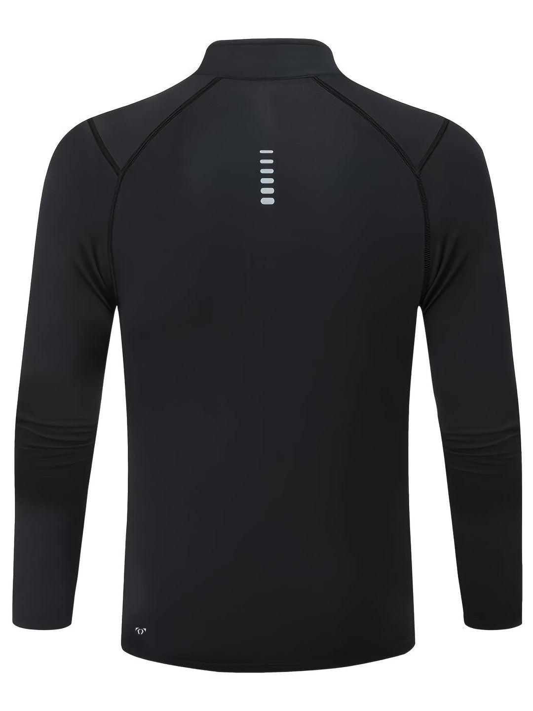 Thermo sportshirt heren, naadloos en warm, ideaal voor hardlopen of fietsen in koudere maanden.