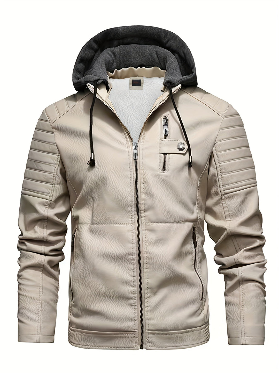 Waterdicht Jasper softshelljack voor mannen, met capuchon, perfect voor regen en wind.
