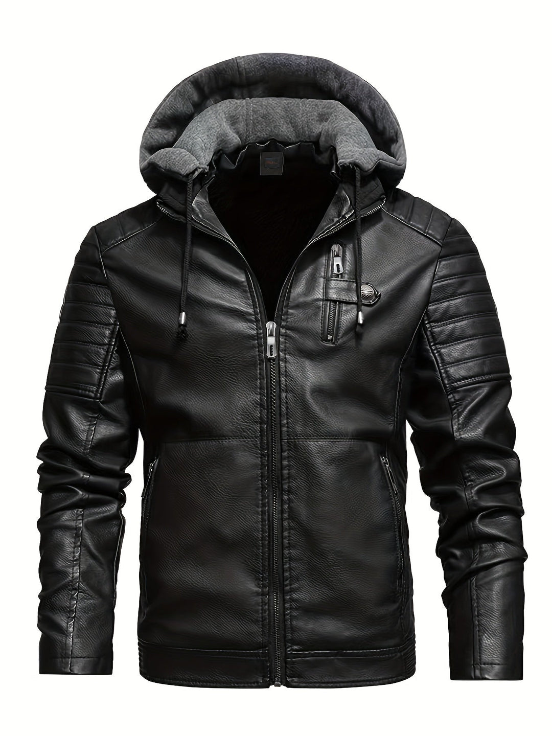 Heren Jasper softshelljack met capuchon, waterdicht en winddicht voor outdooractiviteiten.