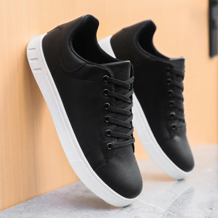 Stijlvolle heren veterschoenen, casual lage sneakers die comfort combineren met een trendy look. Dagelijkse schoenen.